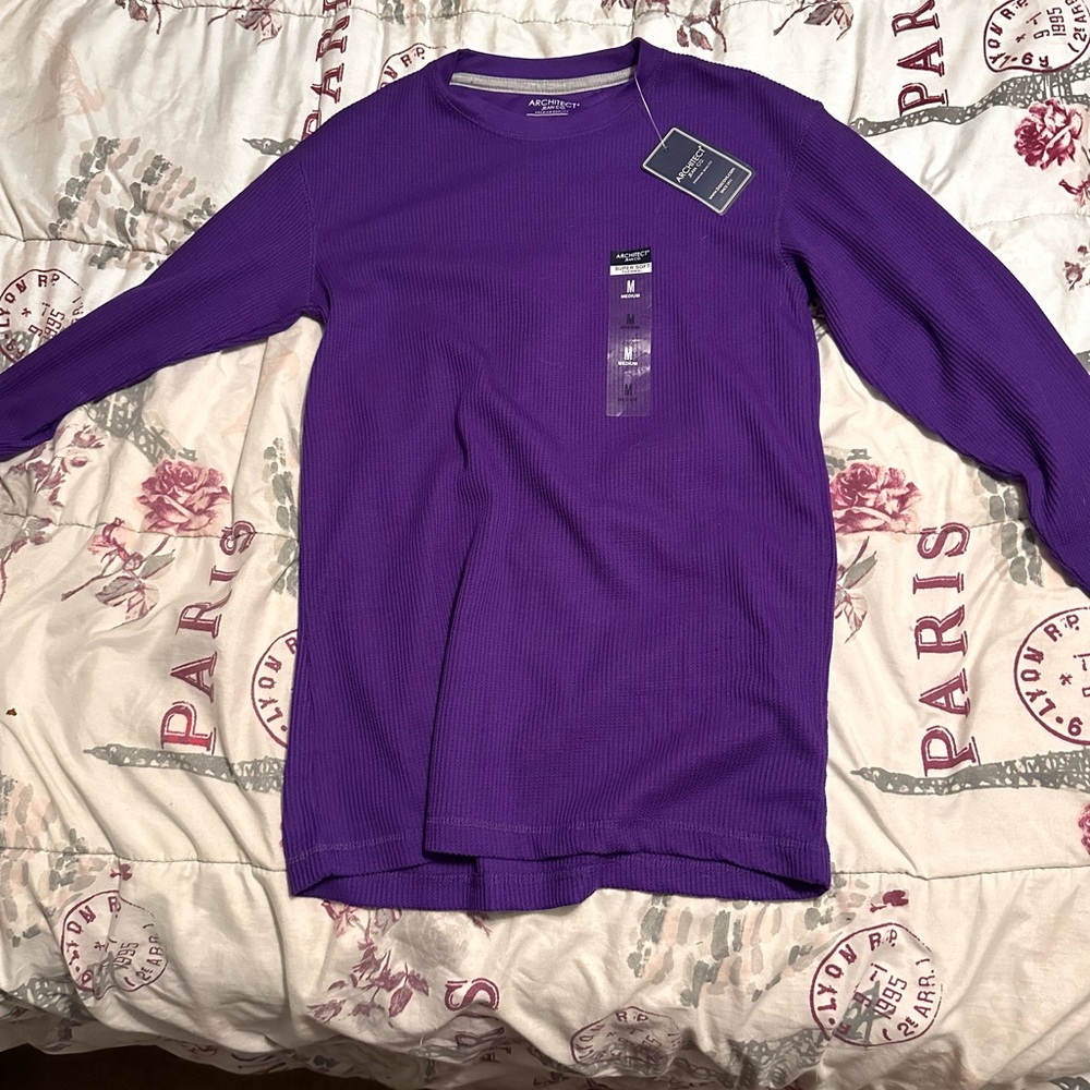 architect jeans co purple sweater